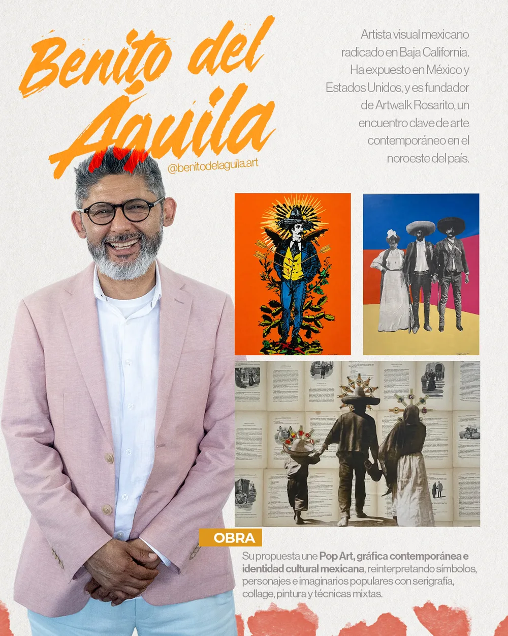 Benito del Águila, artista participante