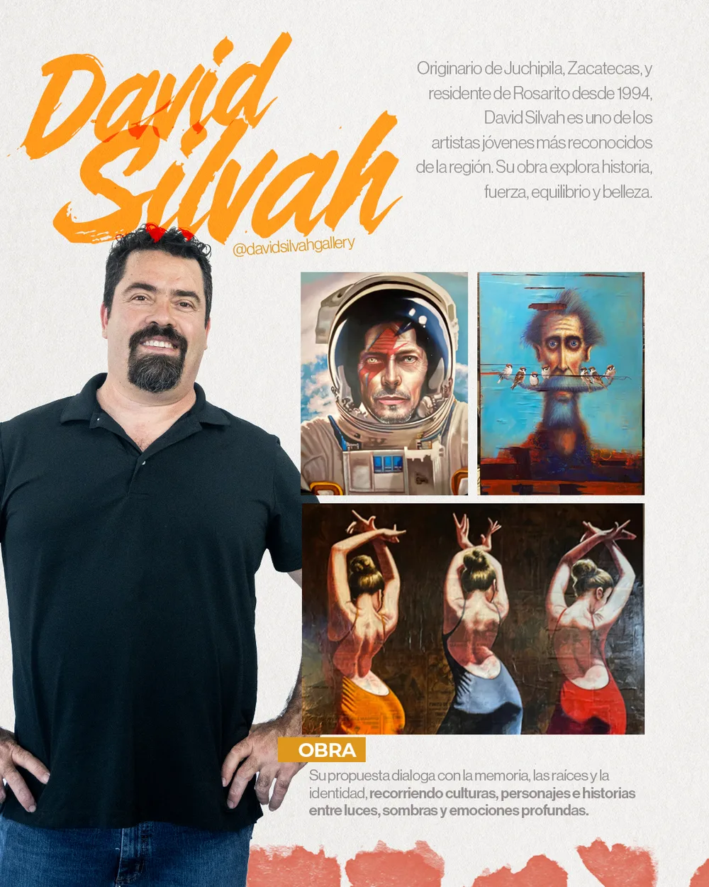 David Silvah, artista participante
