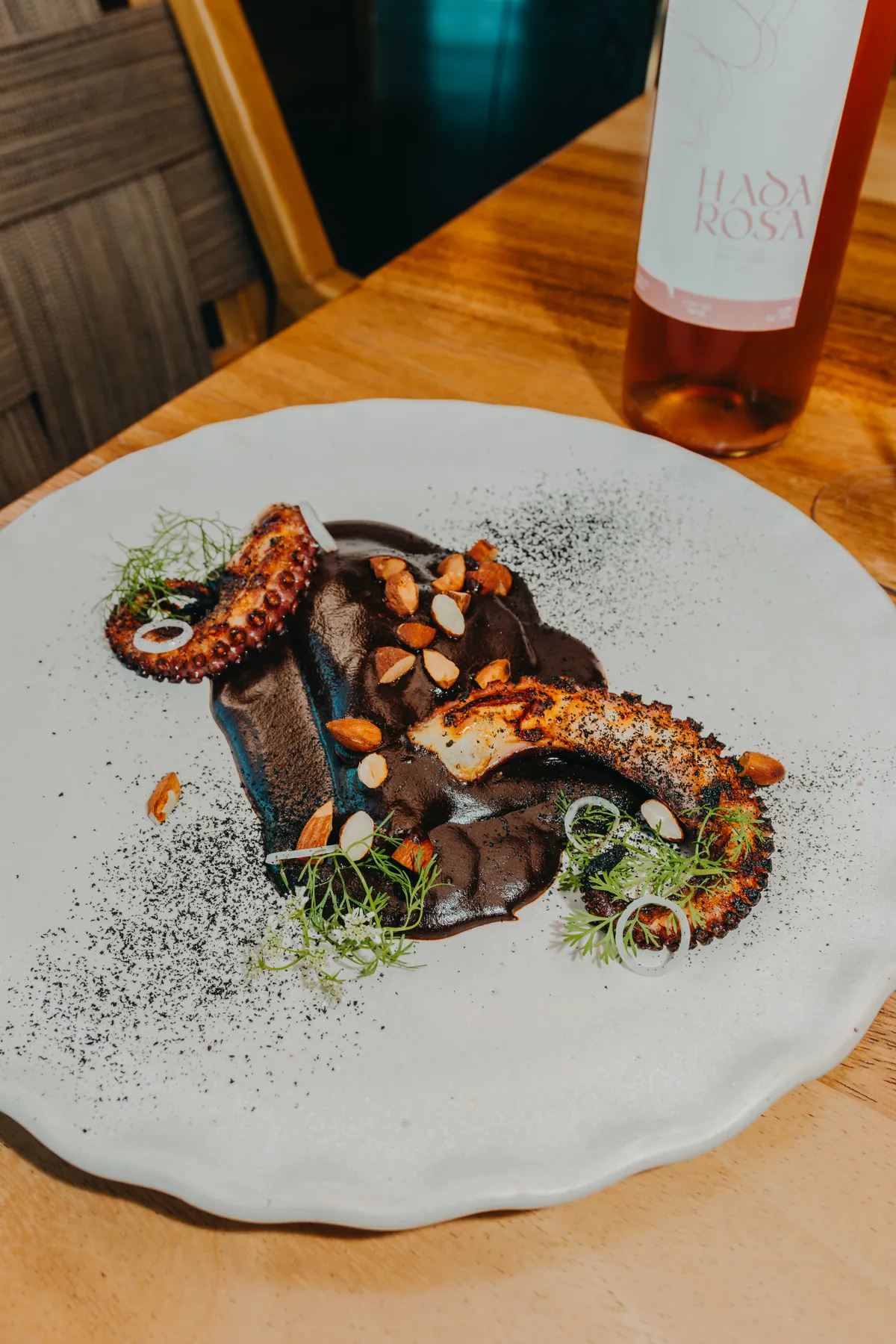 Pulpo enmolado